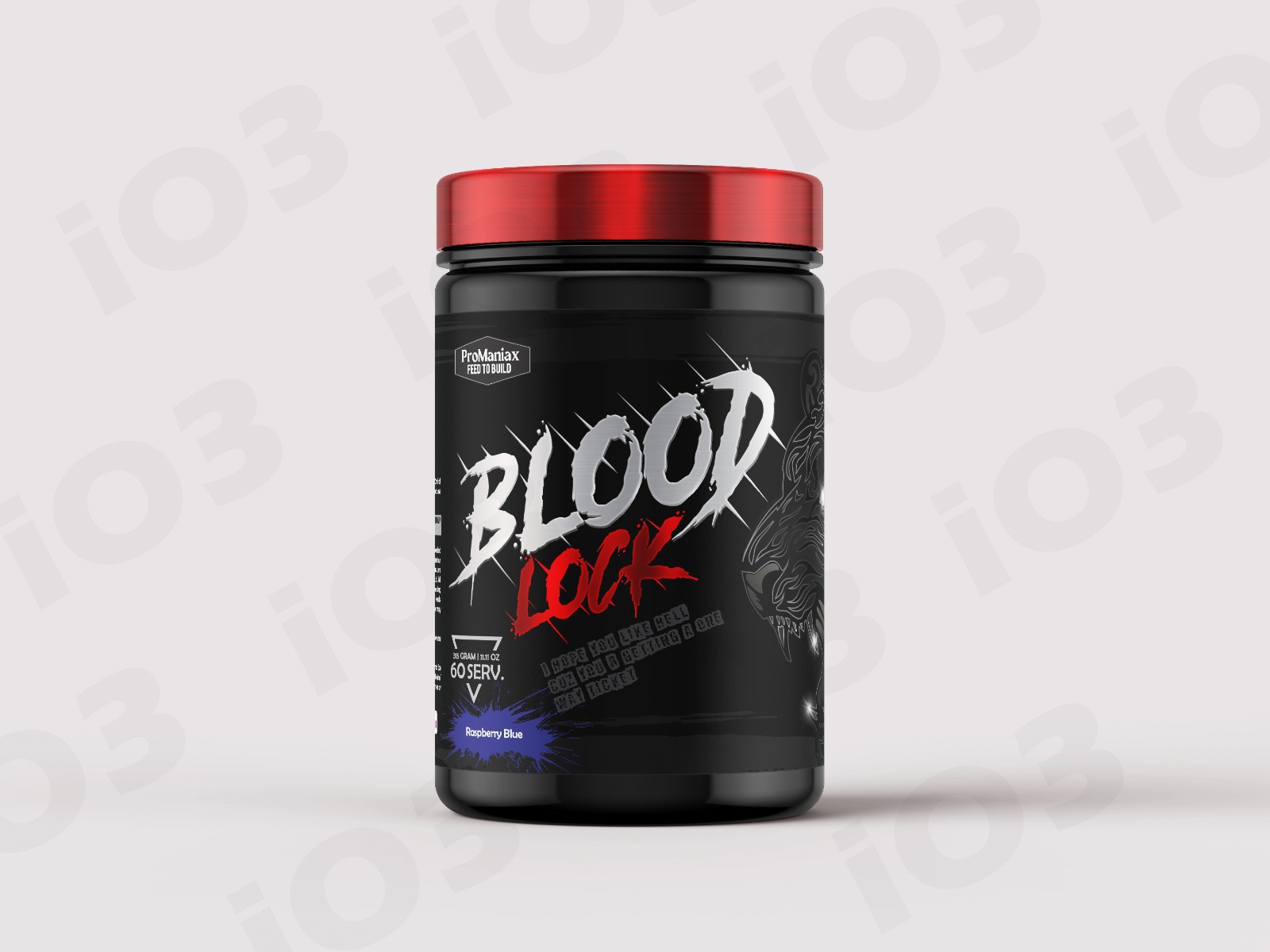 Promaniax Blood Lock Pre-Workout  60 Ser |Preworkout